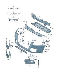 8R0807105J-HOOD STAY BUSH