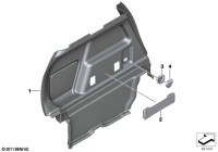 51477423243-Garnish, trunk side, lh