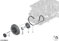 11285A04DA2-MULTIRIB BELT-BMW/VW