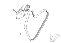 11287518250-MULTIRIB BELT-BMW/VW