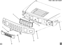 25886172-GRILLE,FRT(INCLS 1-3,5)
