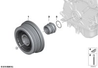 11238511371-BELT PULLEY,CRANKSHAFT-1(F20)