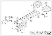 51487897778-Muffler-heat insulator rr rh