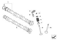 11317587756-CAMSHAFT COMP,INTK