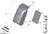 51169312295-Glove box, rear