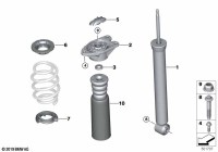 33526866040-SHOCK ABSORBER/REAR-3 E90/E91
