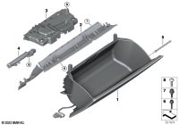 51459628211-Glove box, opener