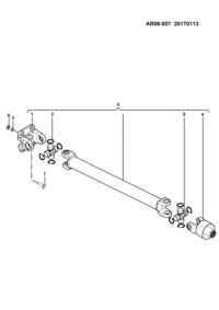 23878619-Shaft assy, propeller