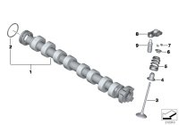 11317587755-CAMSHAFT COMP,INTK