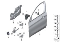 51487397311-Bumper door upr lh