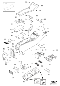31469030-PANEL ASSY-LWR CRASH PAD