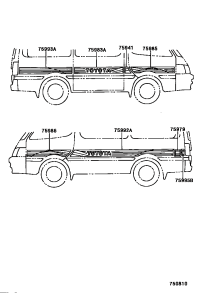 7599526330-STRIPE, QUARTER REAR END