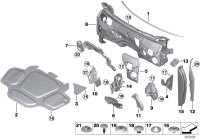 51487471700-Insulator wheelhouse front rh