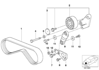 11281745819-VIBRATION DAMPER E38/E39