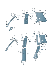 6Q4867298B71N-Baffle B- pillar