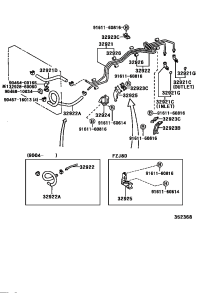 3294260262-HOSE(FOR OIL COOLER INLET)