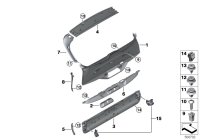 51495A2C9B2-Trimassy-r/lid mldg ctr, rh