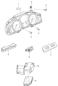 95564124100-CLUSTER ASSY-INSTRUMENT