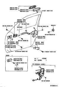 6903060200-LOCK ASSY, FRONT DOOR, RH