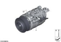 64527948806-Ac compressor with magnetic clutch