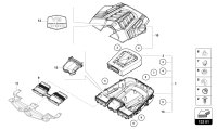 4M0133835F-AIR FILTER WITH CONNECTING PARTS