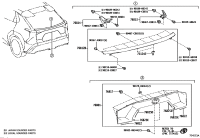 768120R130-Garnish, luggage compartment door, no.2
