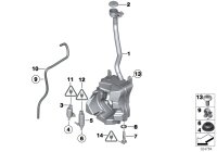 61662753972-RADIATOR HOSE W124/E200/E220
