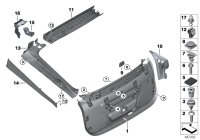 51497472620-Garnish rr trunk lid lwr