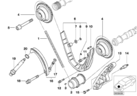 11367515357-Camshaft adj w/sprocket