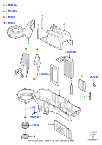 6L1Z19805B-BLOWER ASSY