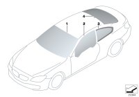 51317227332-Wedge, windshield green gray light