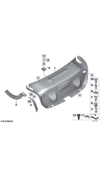 51497290651-Channel assy-apron drip, lh