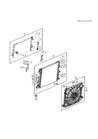 84908877-Condenser, air conditioner (incl 2,5)