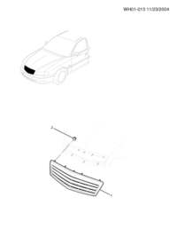 92093805-Cr graphite grille