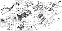 77293TJBA01ZA-GARNISH COMP., CONSOLE INNER *NH772X*