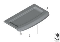 51467395174-Holder, back window tray