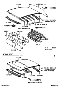 63111AC020-PANEL,ROOF