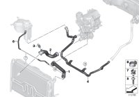 17127525022-COOLANT HOSE/E82/88/90/91/X1