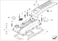 11127568581-CYLINDER HEAD COVER-E90/E87