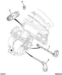 6445HT-Sensor, air temperature inside
