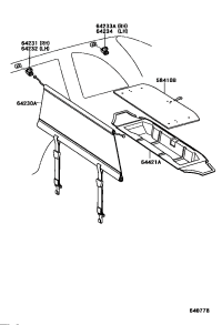 6442142011-TRAY, LUGGAGE COMPARTMENT