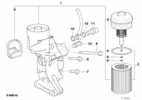 11421740001-Bracket & oil filter