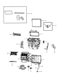 68038535AA-SEAL KIT A/C AND HEATER UNIT