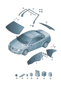 1Q0871409M-SEALING GASKET