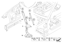 51617167643-Strut mounting fr lh