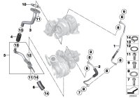 11422249206-RADIATOR HOSE W124/E200/E220