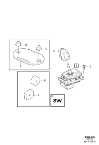32335817-Retainer, shift lever