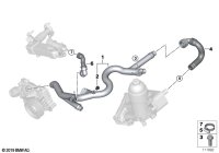 11537800092-Hose heat exchanger return tube