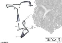 11537648352-COOLANT HOSE-3(E90)