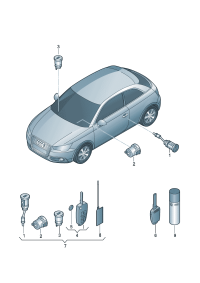 107837167BL-Cylinder, lock w/housing In order to rebuild Enter the password system, When ordering To ind